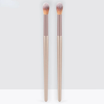 Makeup Brushes 2Pcs Professional Nose Shadow Highlighting Brush Face Cosmetics Blending Smudge Shader Brush Beauty  Kits